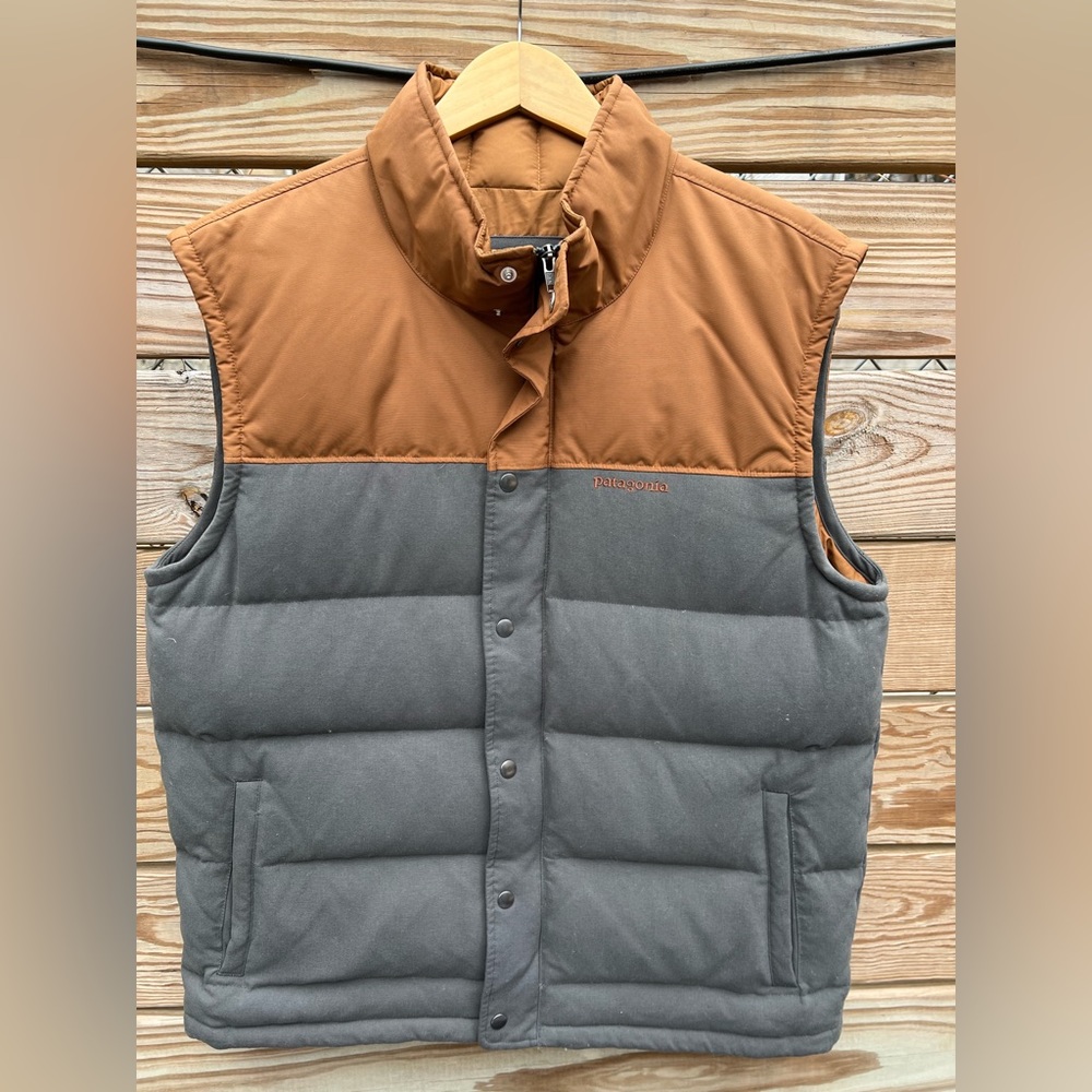 Patagonia Down Vest, Size Large